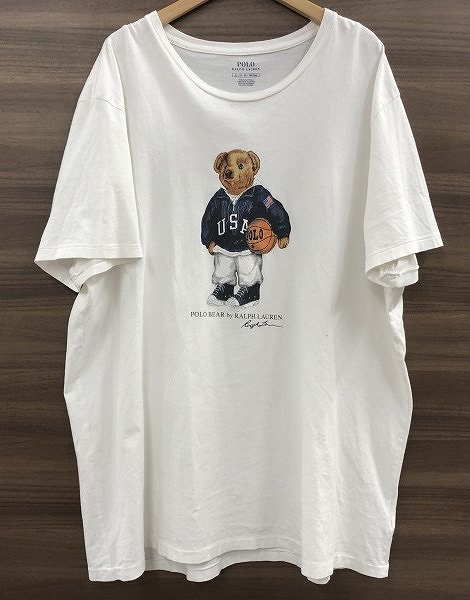 ポロベア　Tシャツ　白　ホワイト　120 SIZE 6 新品未使用タグ付き RLポロベアTシャツ(M ホワイト): トップス｜Right-on公式