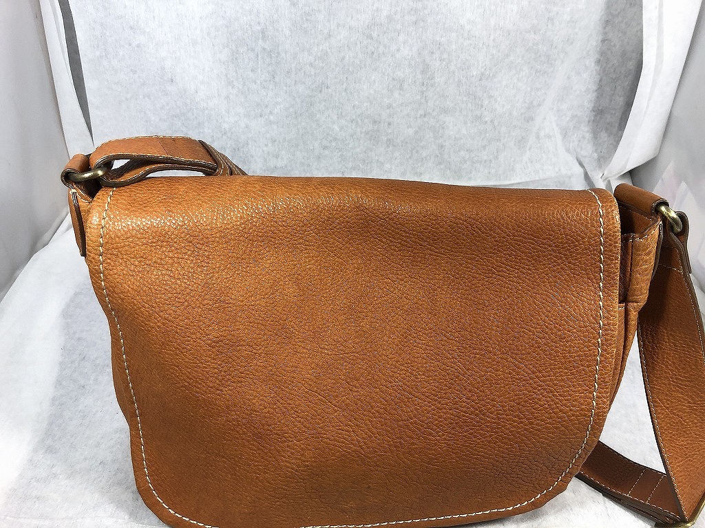 土屋鞄製造所 土屋鞄 トーンオイルヌメ ショルダー ブラウン 【中古】