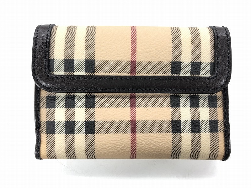 バーバリー ロンドン ２つ折り 財布 がま口 ノバチェック コンパクトウォレット 楽天市場】【BURBERRY】バーバリー ノバチェック がま口 二