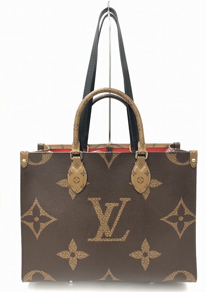 収納力◎LOUIS VUITTON オンザゴー MMモノグラムトートバッグ 大容量*LOUIS VUITTON*オンザゴー MMモノグラムトートバッグ