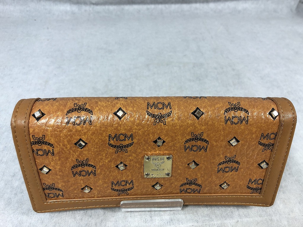 MCM エムシーエム ラウンドファスナー 長財布 MCM （エムシーエム） ラウンドファスナー長財布 メンズ 財布