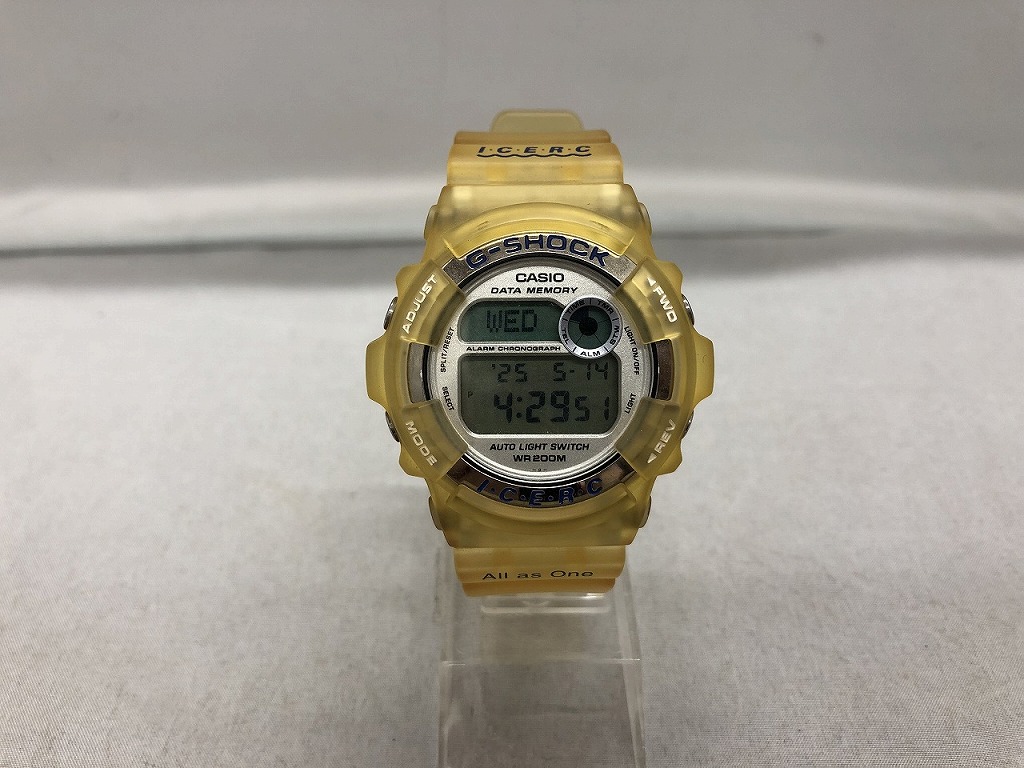 楽天市場】CASIO(カシオ)G- SHOCK イルクジ クリアイエロー 黄色
