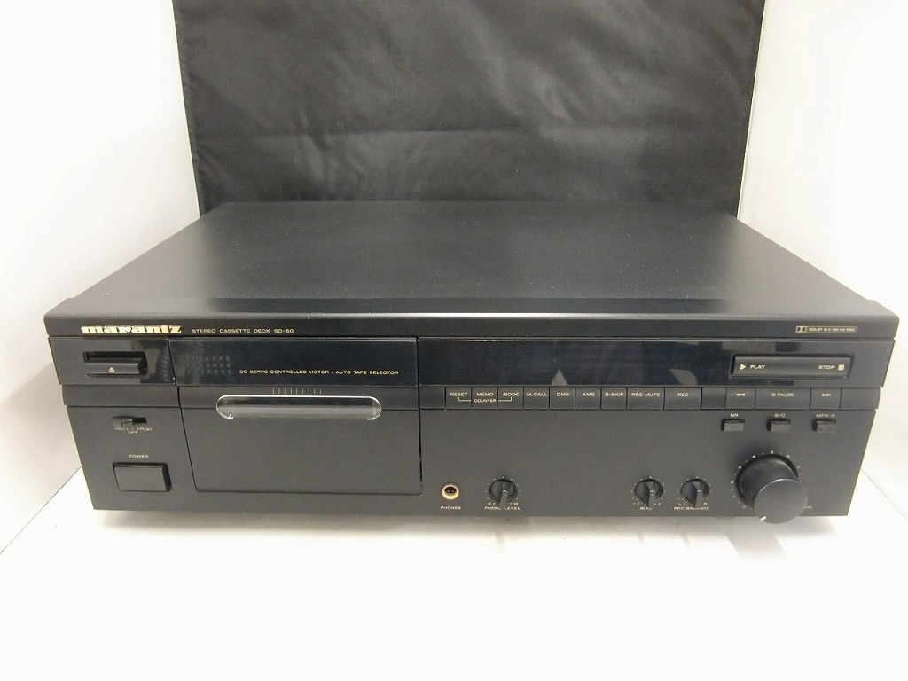 【全品ポイント10倍！要エントリー】【期間限定セール】マランツ marantz 【ジャンク】カセットデッキ SD-50 【中古】