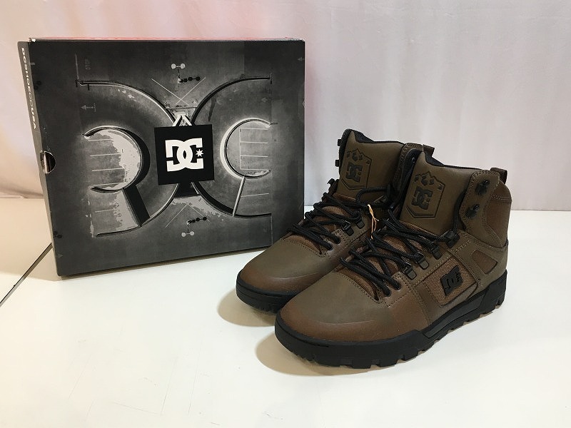 ディーシー DC shoe USA 【未使用タグ付き】【新品同様】PURE HIGH TOP WR BOOT ADYB10018 【中古】