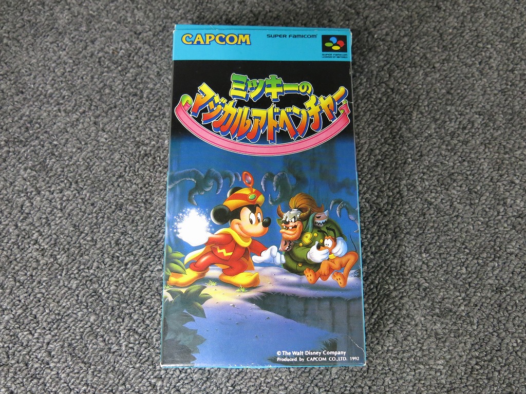 楽天市場】SFC スーパーファミコンソフト カプコン ミッキー