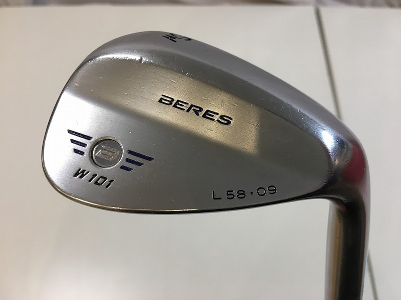 本間ゴルフ HONMA 【並品】右用ウェッジ ５８ BERES　W-101 【中古】