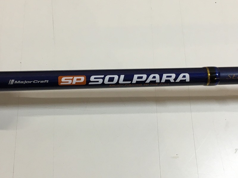 楽天市場】メジャークラフト 24 ソルパラ シーバス SPSB-862L/ML 送料