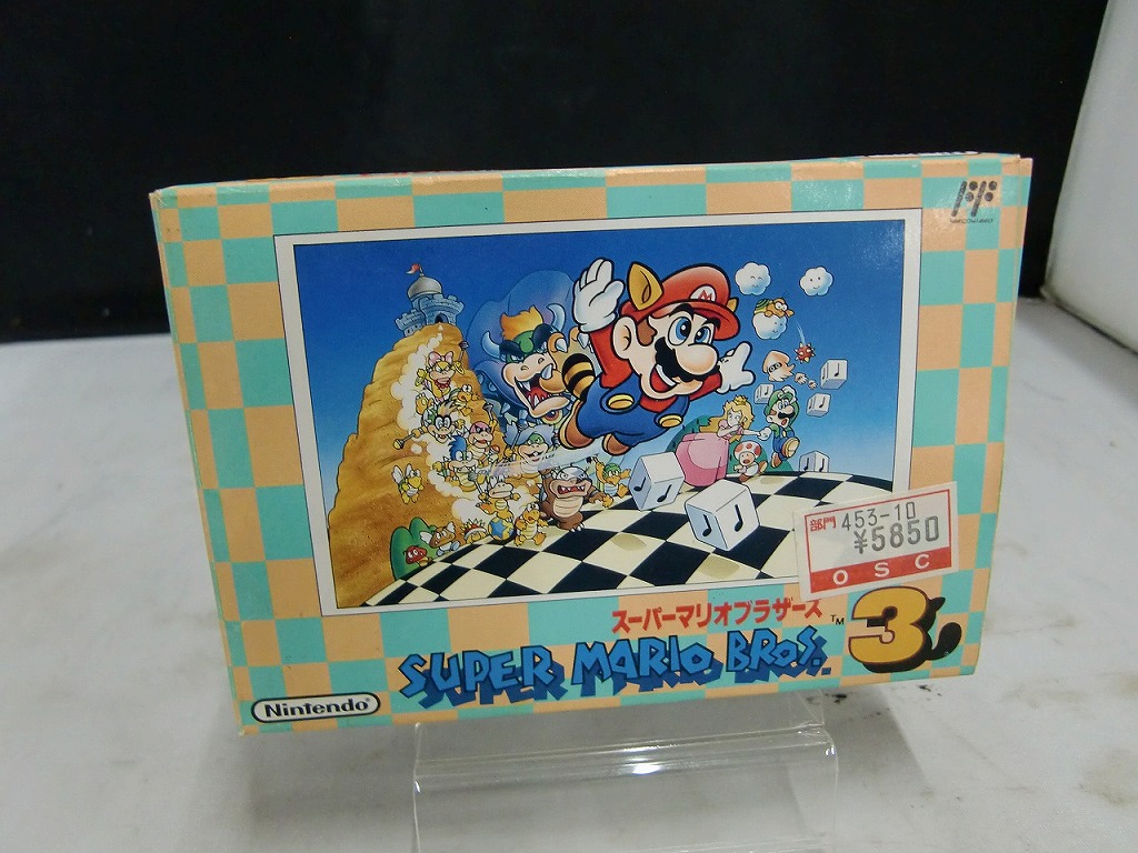 ファミリーソフト「スーパーマリオブラザーズ\"3™」中古品の出品です。 任天堂 FC スーパーマリオブラザーズ3 ソフトのみ ファミコン