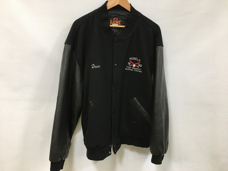 【全品ポイント10倍！要エントリー】【期間限定セール】GAME　SPORTSWEAR GAME　SPORTSWEAR 【並品】スタジャン 【中古】｜ワットマン店