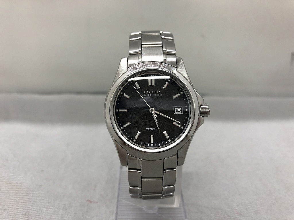 【やまさん様】CITIZEN エクシード エコドライブ H111-T015867 CITIZEN シチズン エクシード エコドライブ H111-T015867 電波