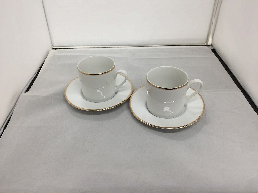 TIFFANY & Co. ティファニー　ウィートリーフ　カップ&ソーサー ペア 230424sa0400151.jpg