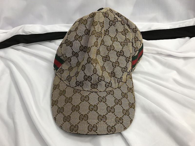 楽天市場】【GUCCI】（グッチ）ワッペン キャップ ロゴ刺繍入り