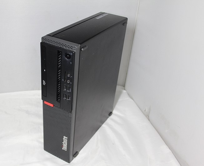 Lenovo - 【中古】 Lenovo デスクトップパソコン CT01WW ブラック レノボ (CD20) Lenovo - 【中古】 Lenovo デスクトップパソコン CT01WW