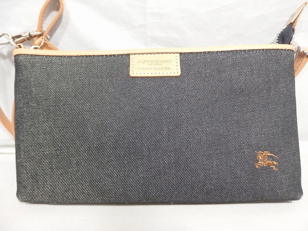 美品 BURBERRY ブルーレーベル ハンドバッグ デニム 2way 楽天市場】【未使用品】【バッグ】BURBERRY バーバリー ブルー