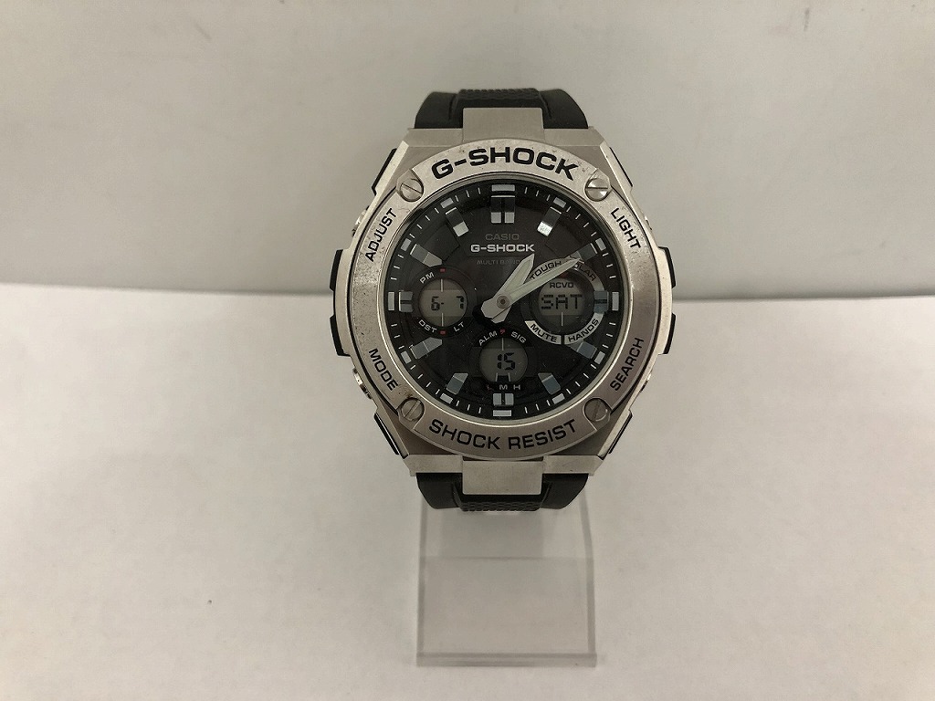 カシオ CASIO CASIO G-SHOCK G-STEEL ソーラー GST-W110 【中古】