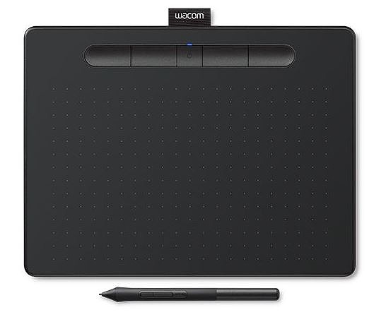 【未当て嵌める】 ワコム WACOM 【未当て嵌める・開封済み】 Wacom Intuos Medium 無線電話 CTL-6100WL/K0 黒いこと