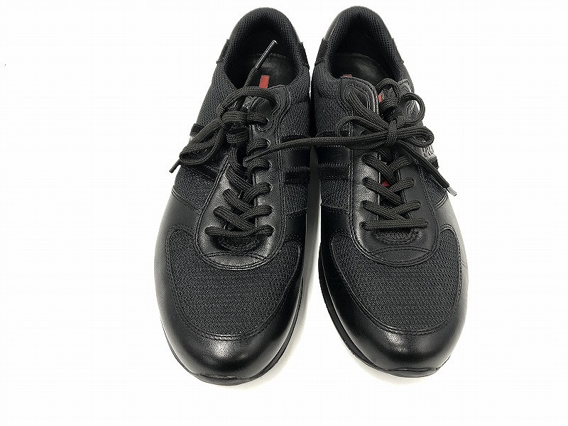 PRADA SPORTローカットスニーカーUK7.5黒E0728♪ 楽天市場】PRADA SPORT プラダスポーツ E0728 ナイロン/レザー