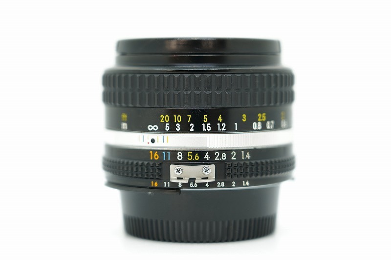 【継続期間押さえる大売り出し】ニコン Nikon Fマウント 水晶体 Ai-S NIKKOR 50粍 F1.4 【中古】
