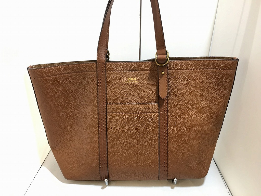 【美品】ラルフローレン　ボストンバッグ　チェック　トート　ハンド　グリーン 美品】ラルフローレン ボストンバッグ チェック トート ハンド