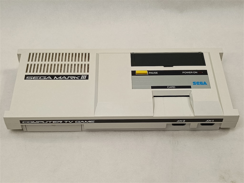 SEGA - 【動作確認済】　セガ マスターシステム 本体 MK-2000 箱・説明書付き Yahoo!オークション - 【希少 / 箱 説明書付き】【SEGA MASTER