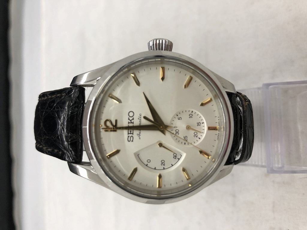 24時間限定値下げ！SEIKO プレサージュムーン フェイズ 腕時計 ♢ SEIKOプレサージュ ムーンフェイスSAWD001 6F34-6060 - メルカリ