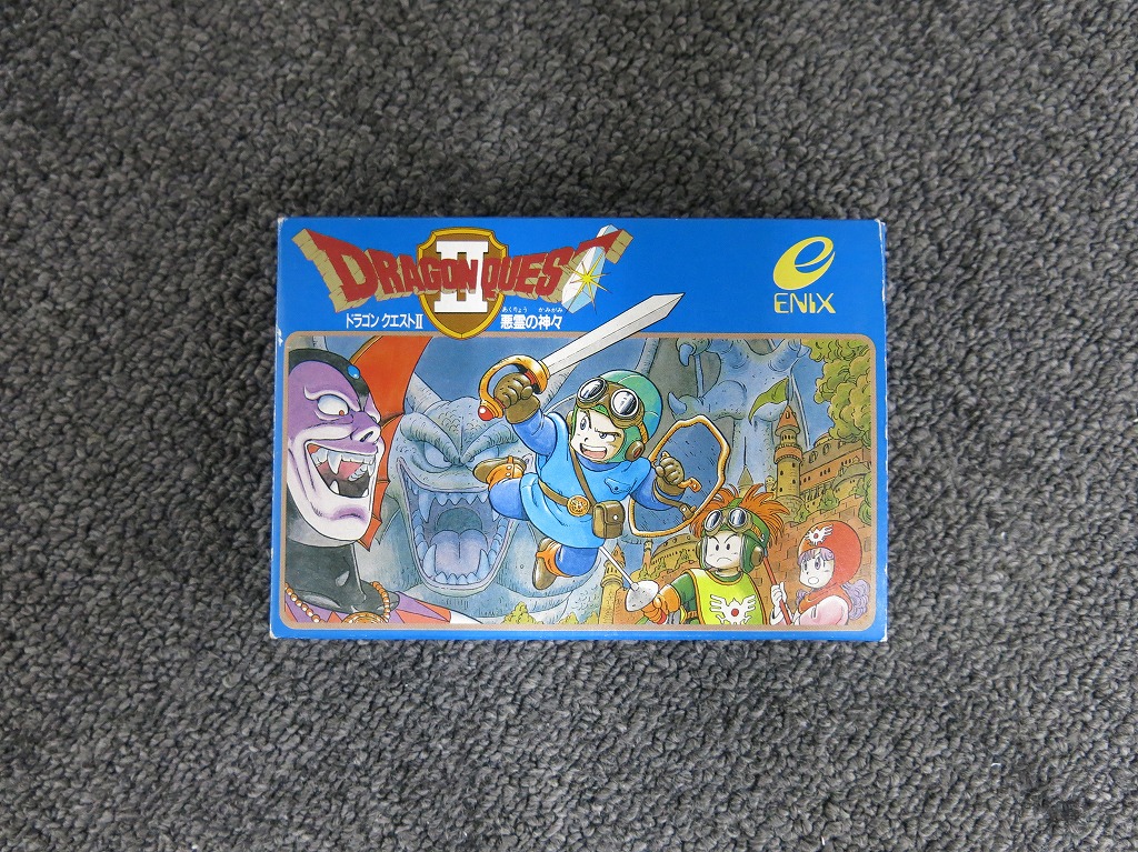 レア物　1987年当初　ドラゴンクエストⅡ　MSXソフト　ケースあり 楽天市場】【中古】ドラゴンクエスト MSXカートリッジROMソフト