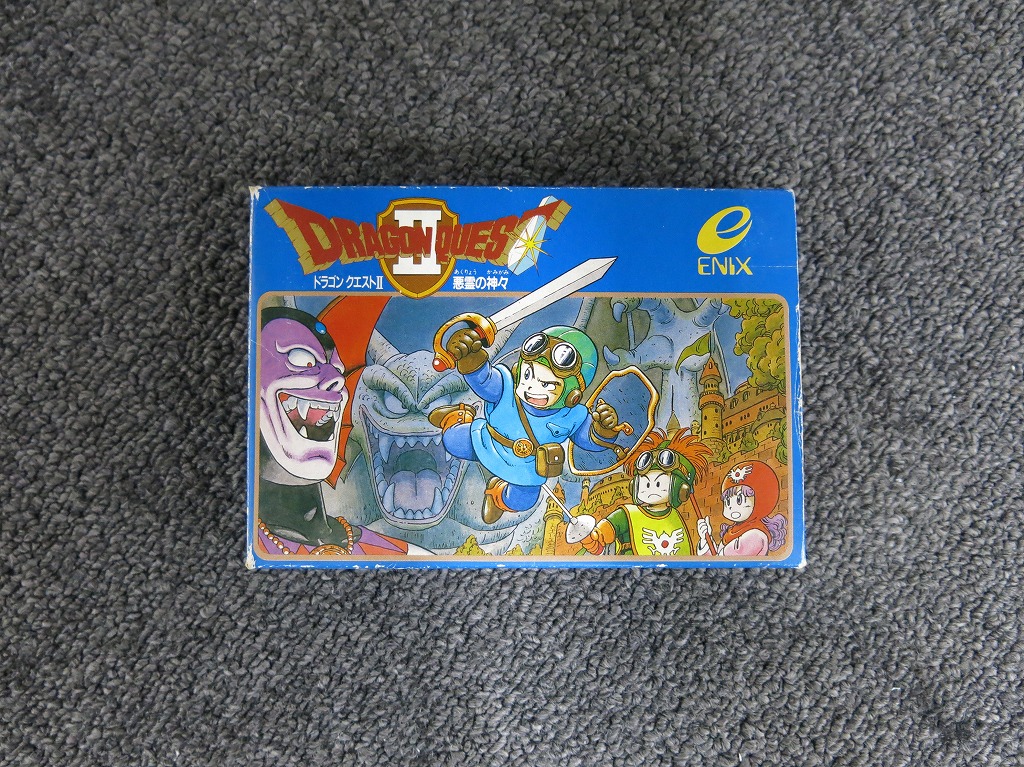 レア物　1987年当初　ドラゴンクエストⅡ　MSXソフト　ケースあり Yahoo!オークション -「ドラゴンクエスト エニックス」(MSX