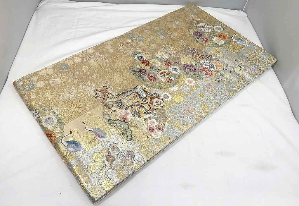 【継続期間押さえる大売り出し】ながしま帯 【中古】