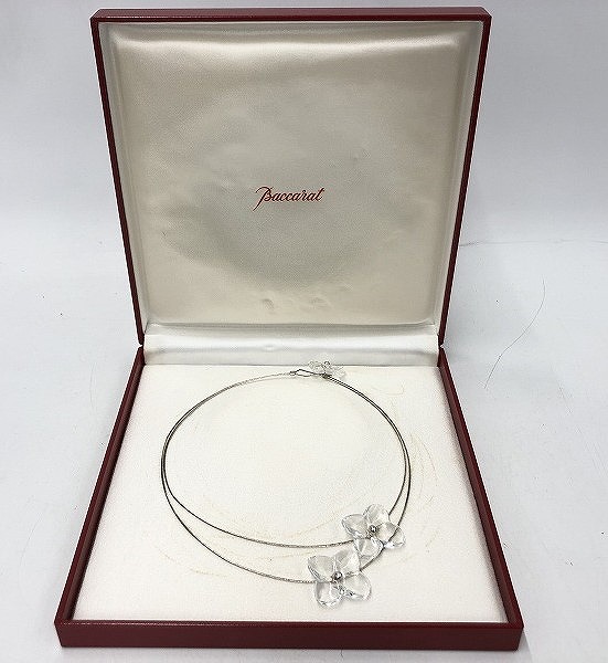 楽天市場】Baccarat バカラ オルテンシア 8連 ネックレス K18