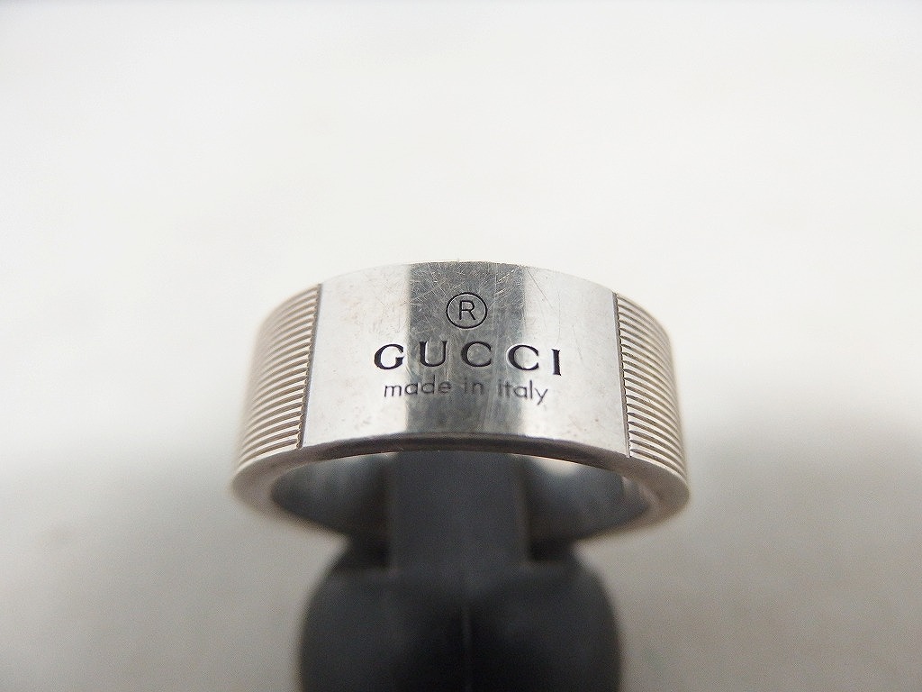 楽天市場】グッチ （GUCCI） ホースビット シルバー リング 925