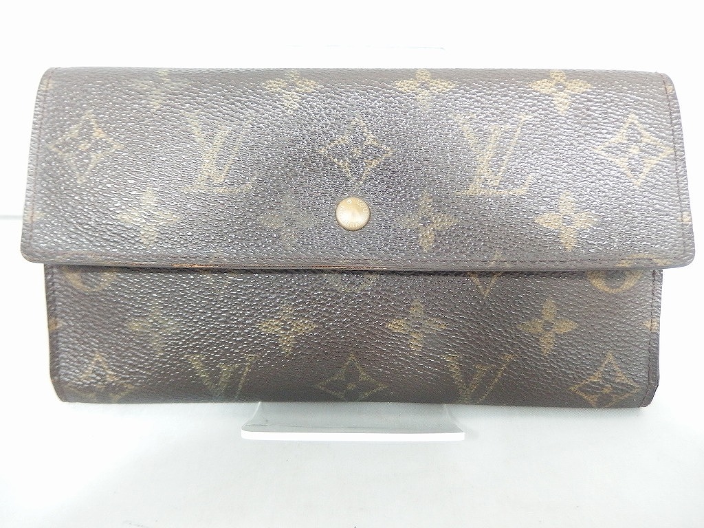 極美品✨️ルイヴィトン　モノグラム　ポルトトレゾール　インターナショナル　長財布 激安】【正規品】ルイヴィトン モノグラム インターナショナル