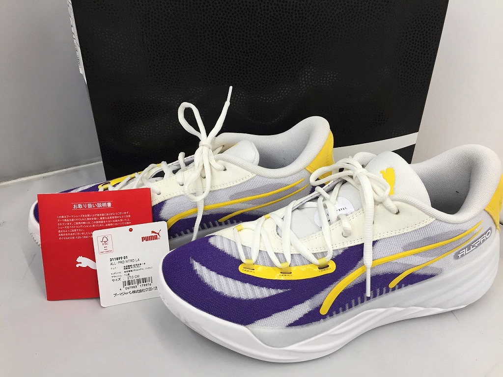 【全品ポイント10倍！要エントリー】【期間限定セール】プーマ PUMA バスケットシューズ ALL-PRO NITRO LA 311899-01 【中古】