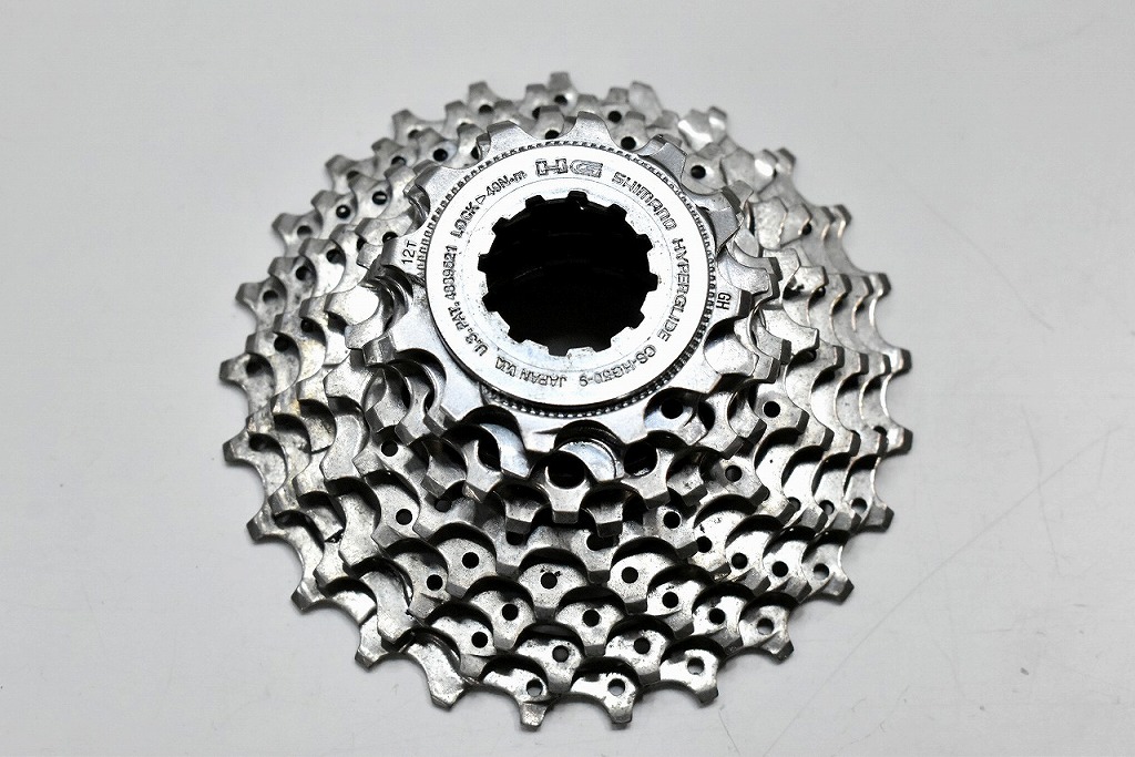 シマノ カセットスプロケット 105 10S 12-27T CS-5700 SHIMANO (シマノ)105 CS-5700 10S 12-27T カセットスプロケット