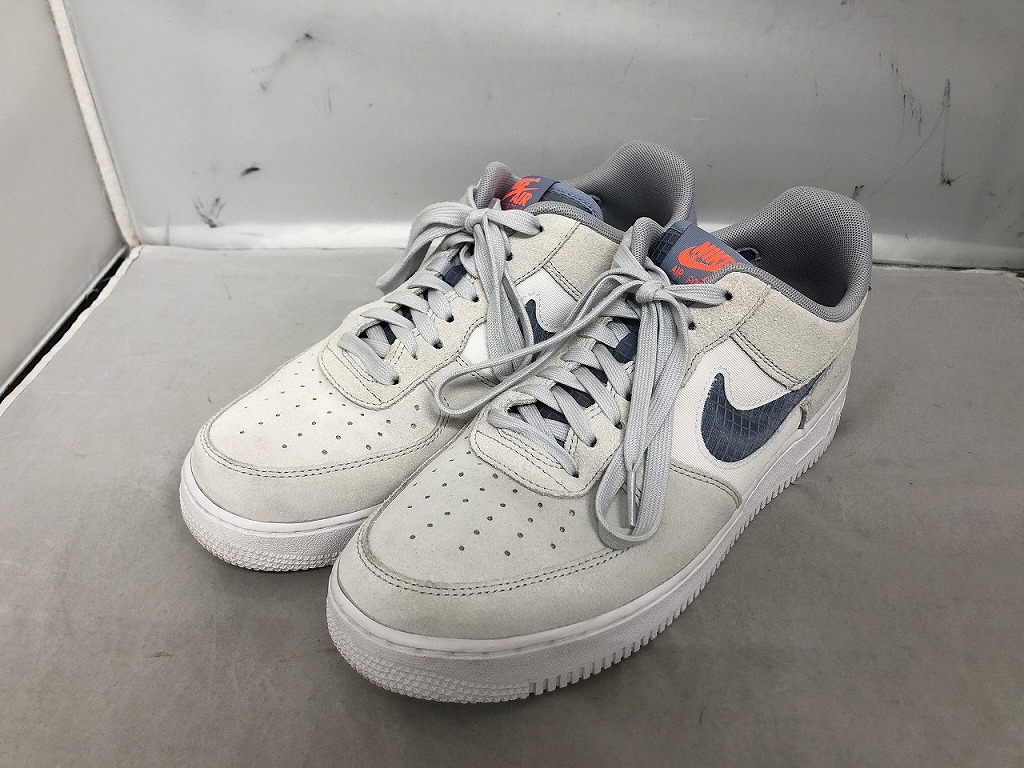 【継続期間押さえる大売り出し】ナイキ NIKE NIKE AIR FORCE 1 Low 07 Lv8 Indigo Fog 大きさ：27.5糎 CK4383-001 CK4383-001 【中古】