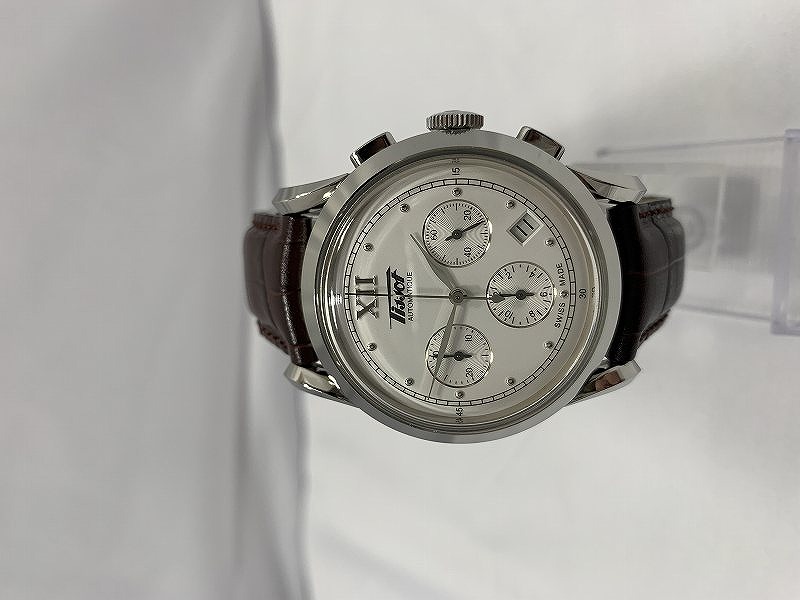 【7/19(日)20時~全品ポイント10倍!要エントリー】ティソ TISSOT HERITAGE 1948 CHRONO T66.1.712.33 自動巻きクロノグラフ 【中古】|ワットマン店