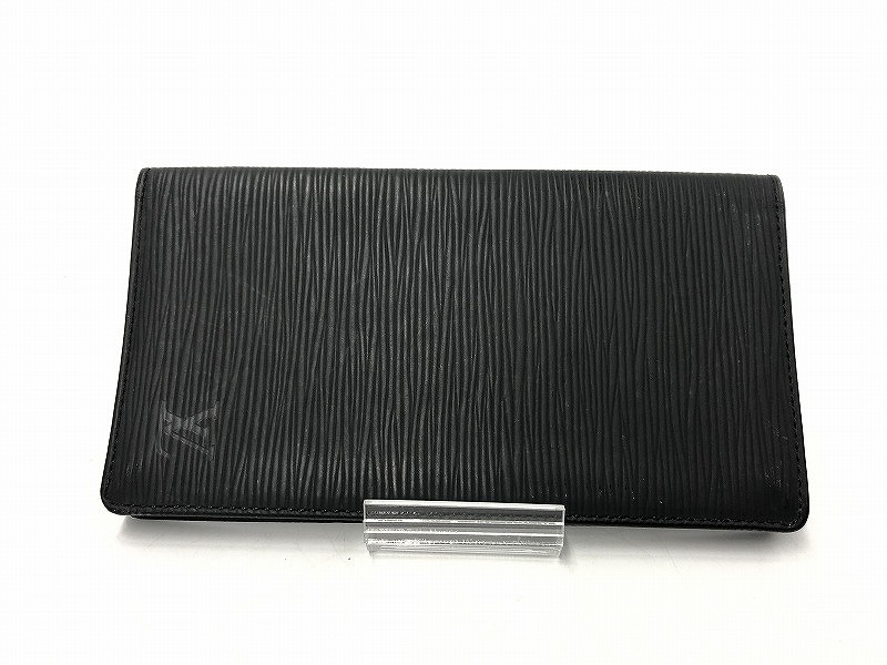 【外観美品】ルイヴィトン　エピ　ポルトカルト　クレディ　M63212 長財布 LOUIS VUITTON 美品 ルイヴィトン エピ ポルトカルト クレディ