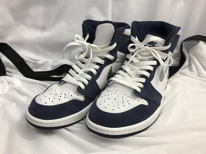 【全品ポイント10倍！】【期間限定セール】ナイキ NIKE スニーカー AIR JORDAN 1 HIGH OG CO JP 28.5cm DC1788-100 【中古】 7,462円