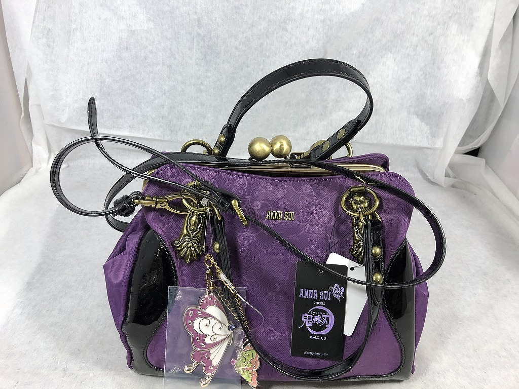 楽天市場】【新品】1週間以内発送 鬼滅の刃×ANNA SUI バッグ / 胡蝶
