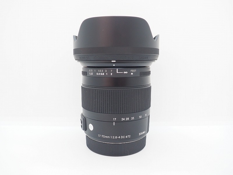 シグマ SIGMA EFマウント レンズ APS-C 17-70mm F2.8-4 DC MACRO OS HSM 【中古】