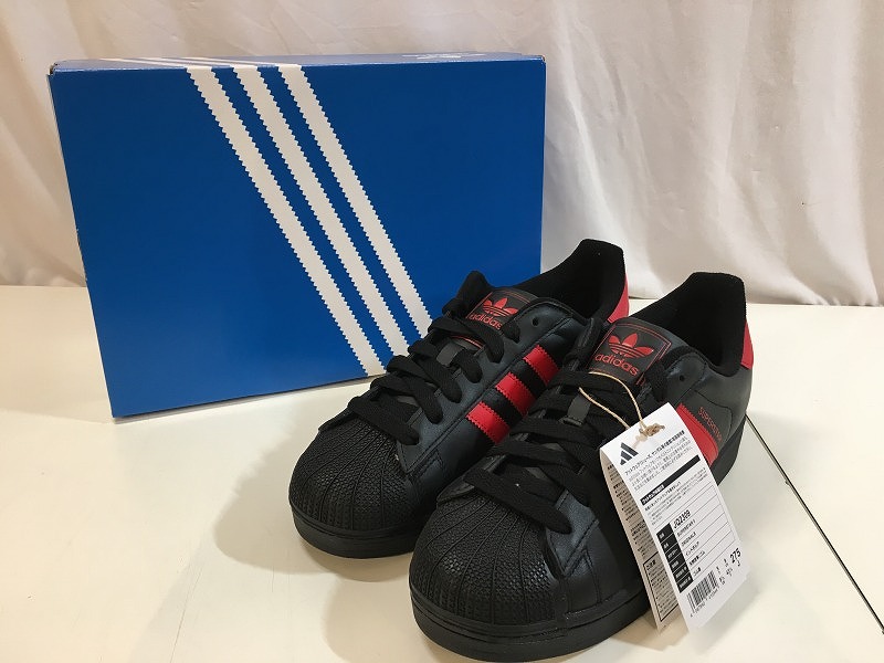 【全品ポイント10倍！要エントリー】【期間限定セール】アディダス adidas 【新品同様】【未使用】SUPERSTAR II サイズ：27.5ｃｍ JQ２３０９ 【中古】