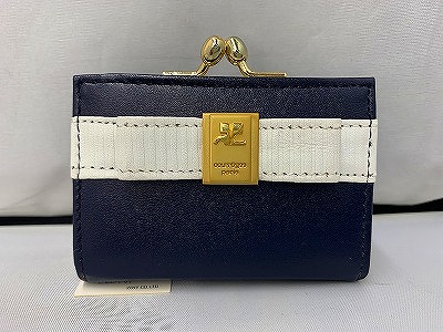 楽天市場】未使用品 クレージュ courreges 財布 二つ折り財布