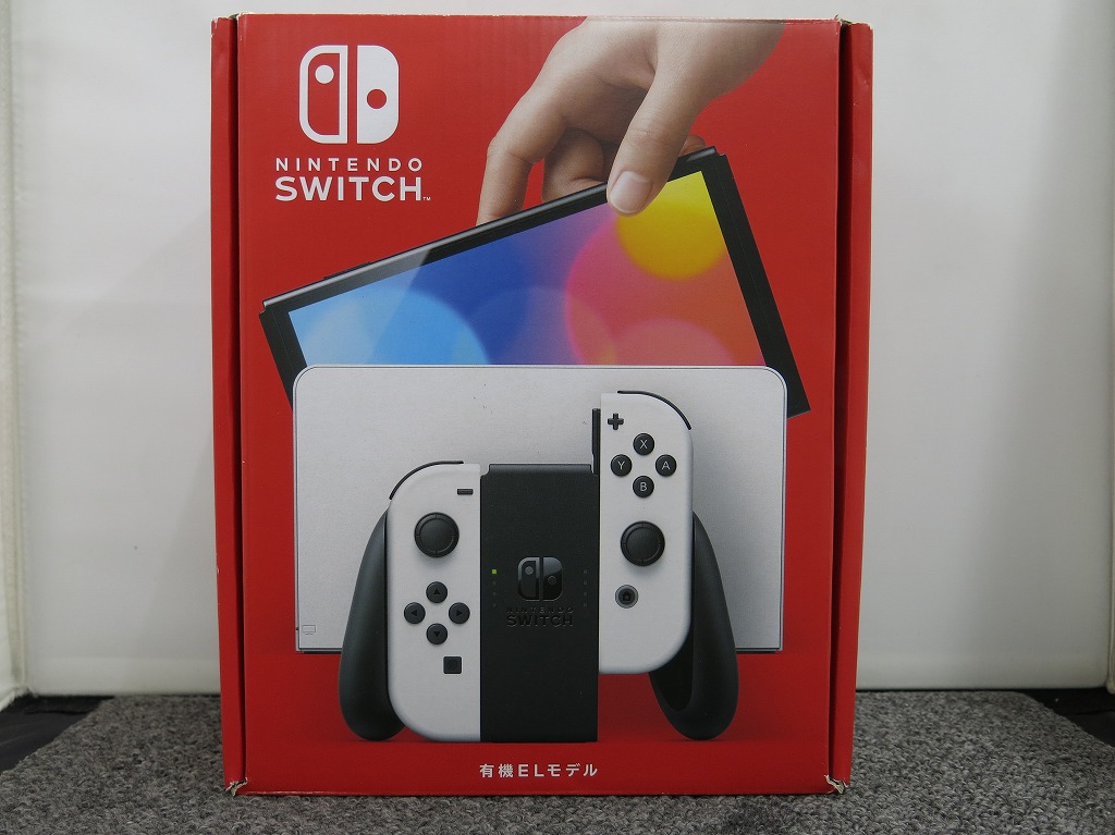 Nintendo Switch - 保証有り　本日発送　店舗印有　任天堂　スイッチ　swich 保証書・店舗印有】有機ELモデル Nintendo Switch ホワイト