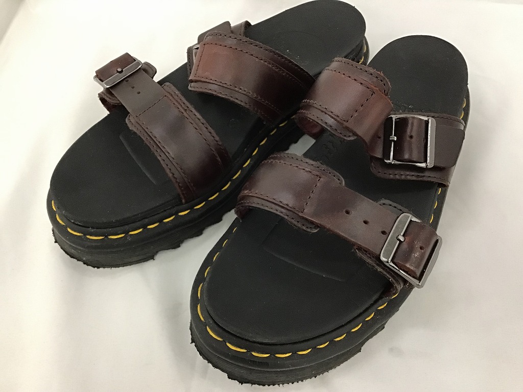 [Dr.Martens] Miles Brown Illujeon / 28002201 ☆送料込☆ 楽天市場】【中古】 ドクターマーチン MYLES レザーサンダル