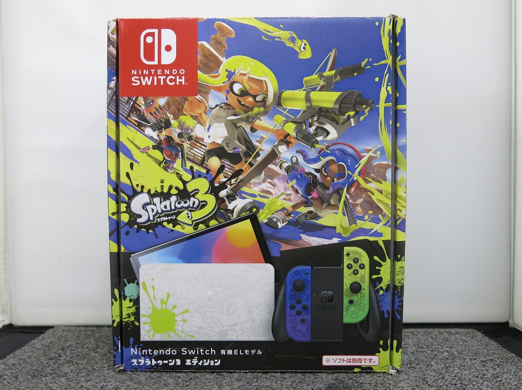 Nintendo Switch - 任天堂　Nintendo Switch 有機ELモデル スプラトゥーン3エディション　HEG-S-KCAAA 元箱あり Amazon.co.jp: 【整備済み品】 Nintendo Switch(有機ELモデル