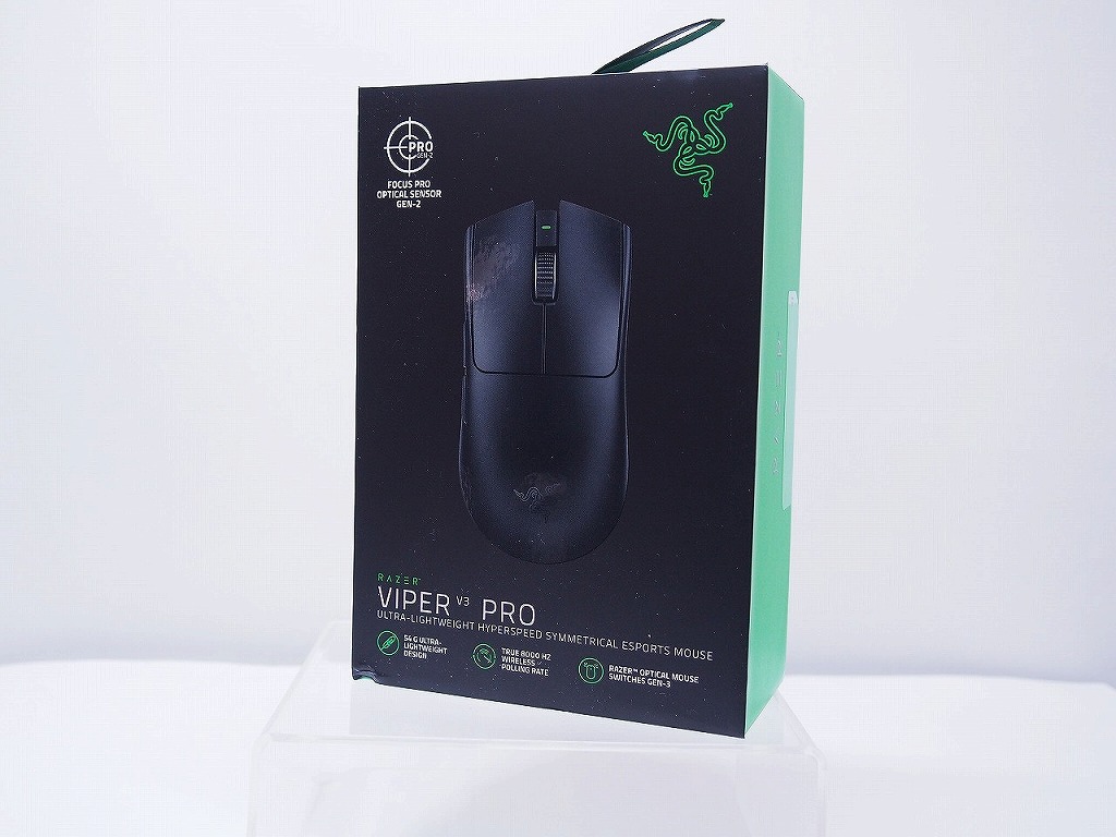 楽天市場】RAZER レイザー/ワイヤレスマウス/VIPER V3PRO/RZ01