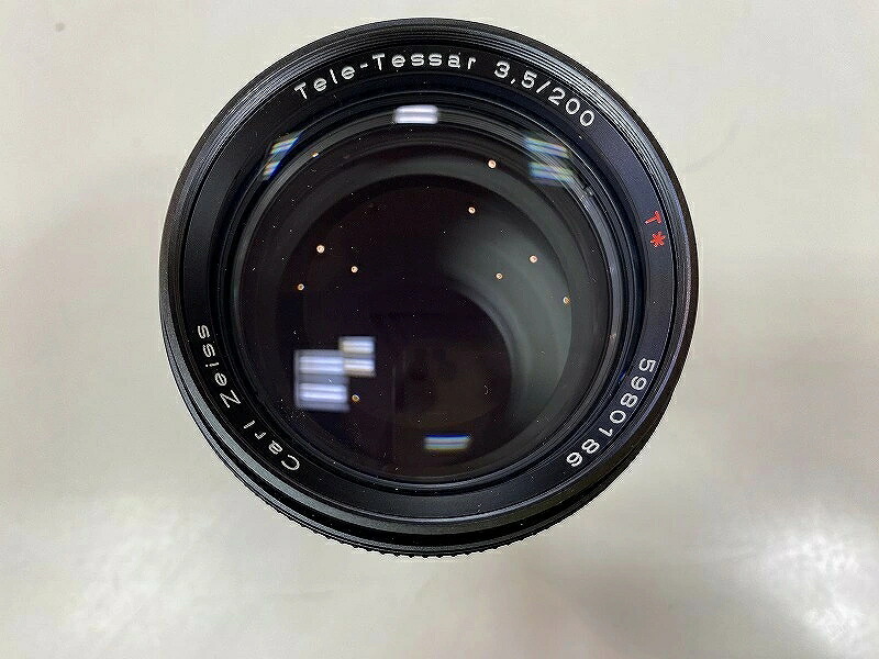 【全品ポイント10倍!要エントリー】【期間限定セール】カールツァイス Carl Zeiss レンズ CONTAX Tele Tessar 3.5 200 T* 【中古】