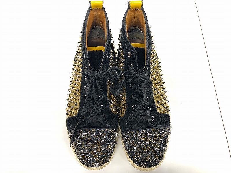 Christian Louboutin ルブタン　ハイカットスニーカー Christian Louboutin クリスチャンルブタン 靴 LOUIS PIK PIK FLAT