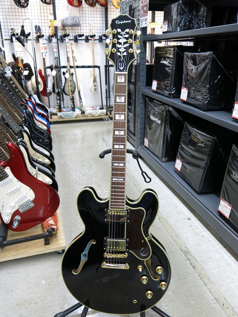 セミアコ　エレキギター　Epiphone Sheraton II EB Amazon | Epiphone エピフォン セミアコギター Sheraton II PRO