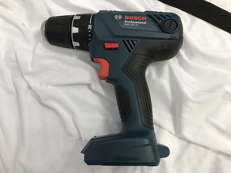 【継続期間押さえる大売り出し】ボッシュ BOSCH コードレスドライバードリル GSR18V-21 【中古】