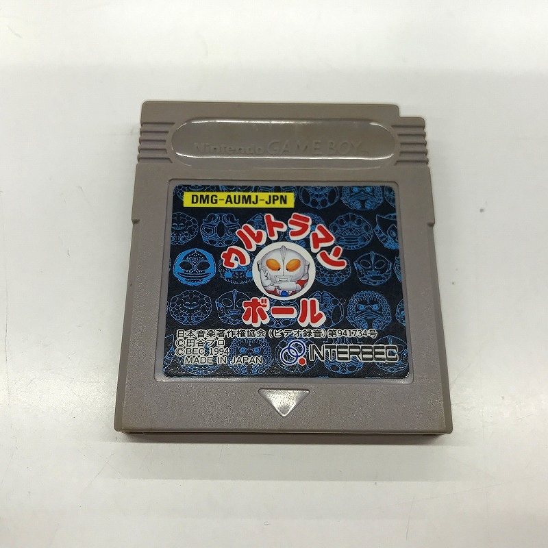 ウルトラマンボール　ゲームボーイ ゲームボーイ ソフト『ウルトラマンボール』販売中｜レトロ